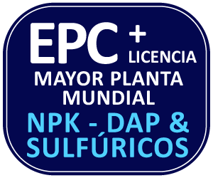 Mayor planta mundial EPC de NPK, DAP y Sulfúricos